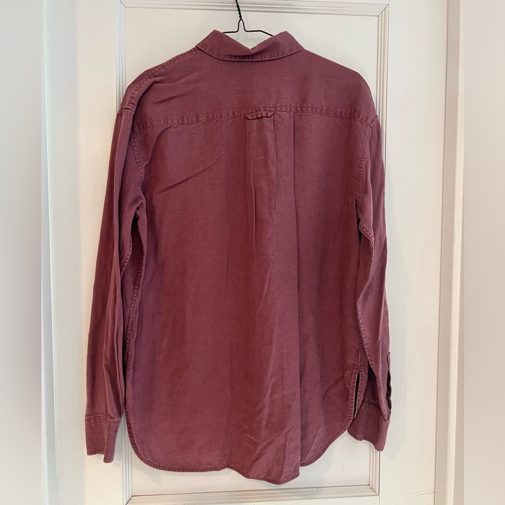 Athleta Playa Linen Shirt Women’s Small - Picture 4 of 6